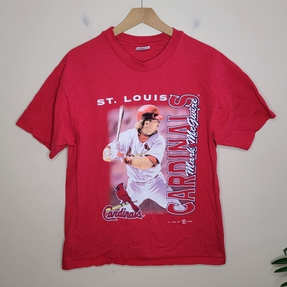 Vintage 90s Hanes | Heavyweight Mark McGwire St. Louis Cardinals Graphic Tee